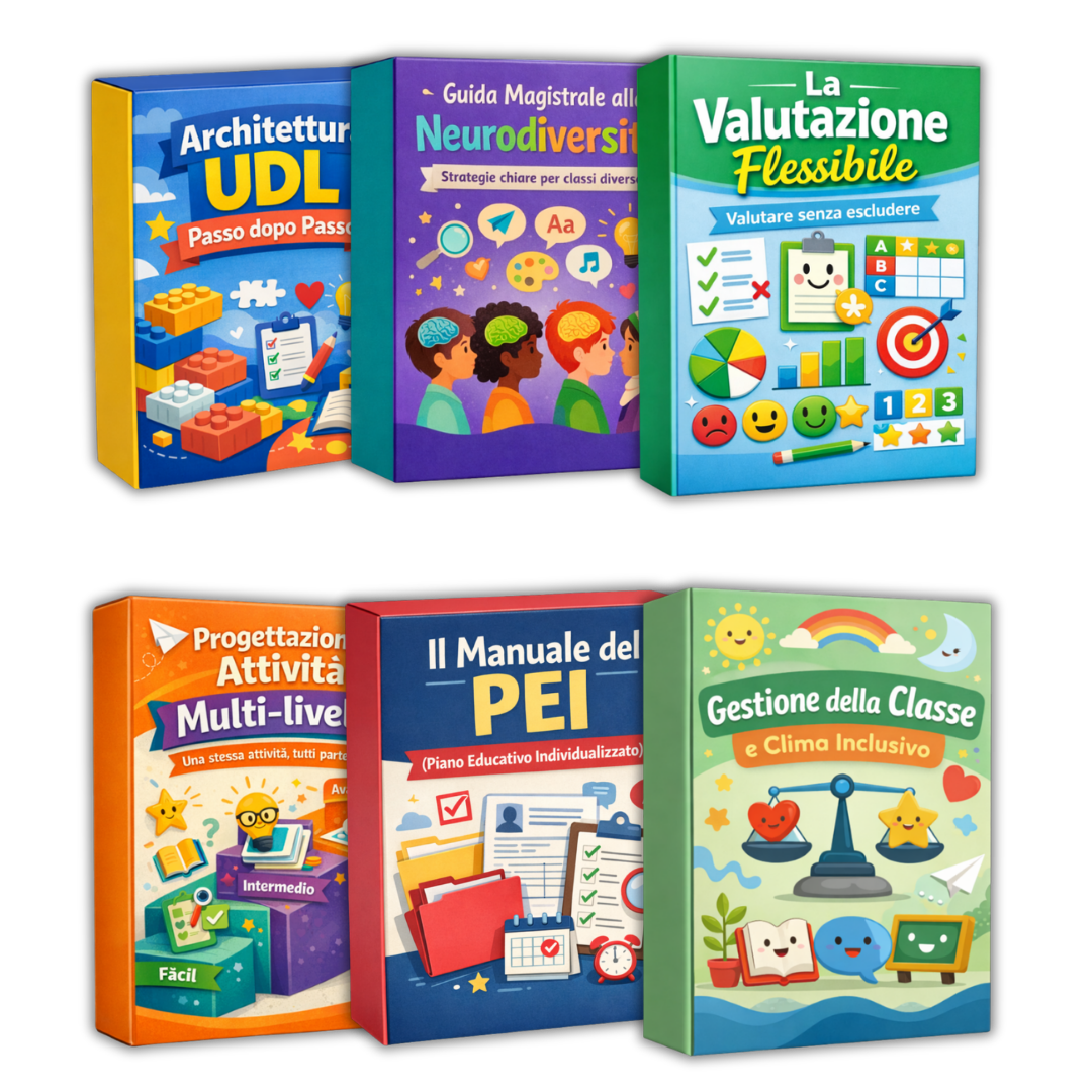 MEGA PACK ADATTAMENTI: "AULA INCLUSIVA & UDL"
