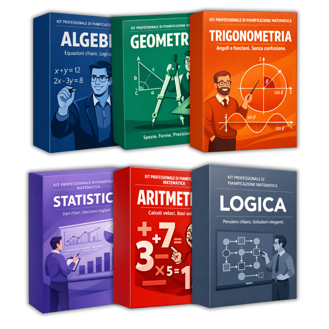 KIT PROFESSIONALE DI PIANIFICAZIONE MATEMATICA