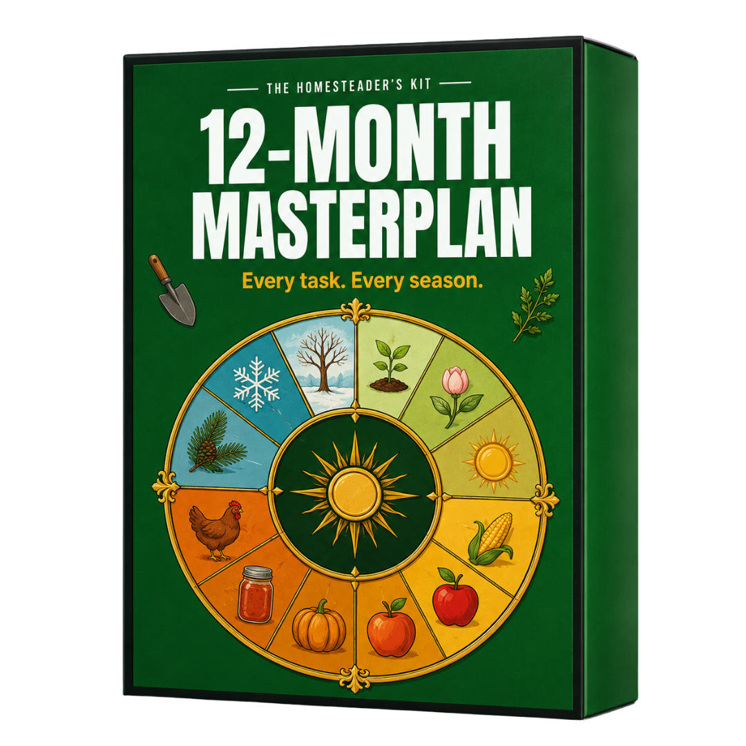 The 12-Month Homestead Masterplan