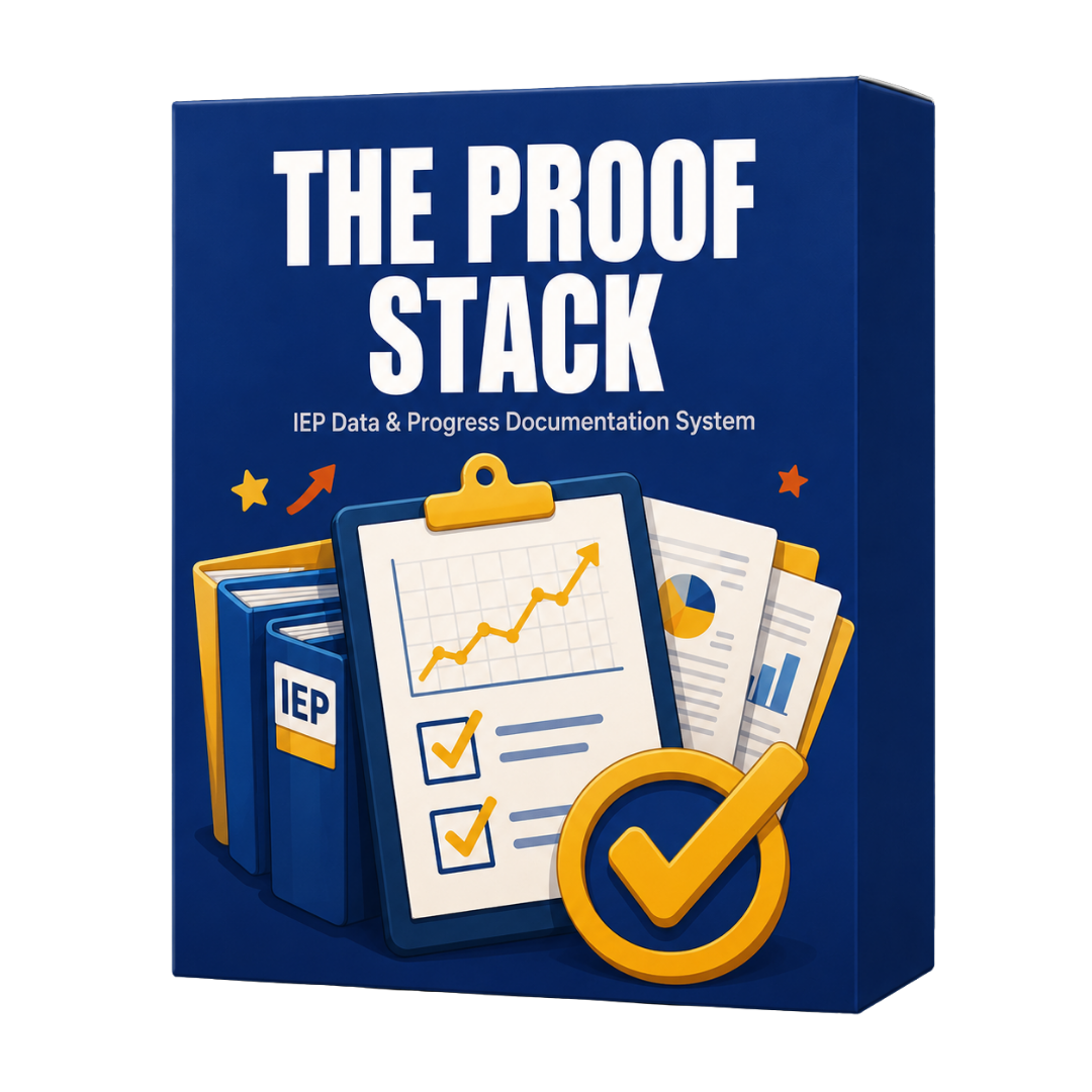 "The Proof Stack" — IEP Data & Progress Documentation System