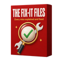 The Fix-It Files: The 25 Misses That Cost You Every Game — Explained & Fixed