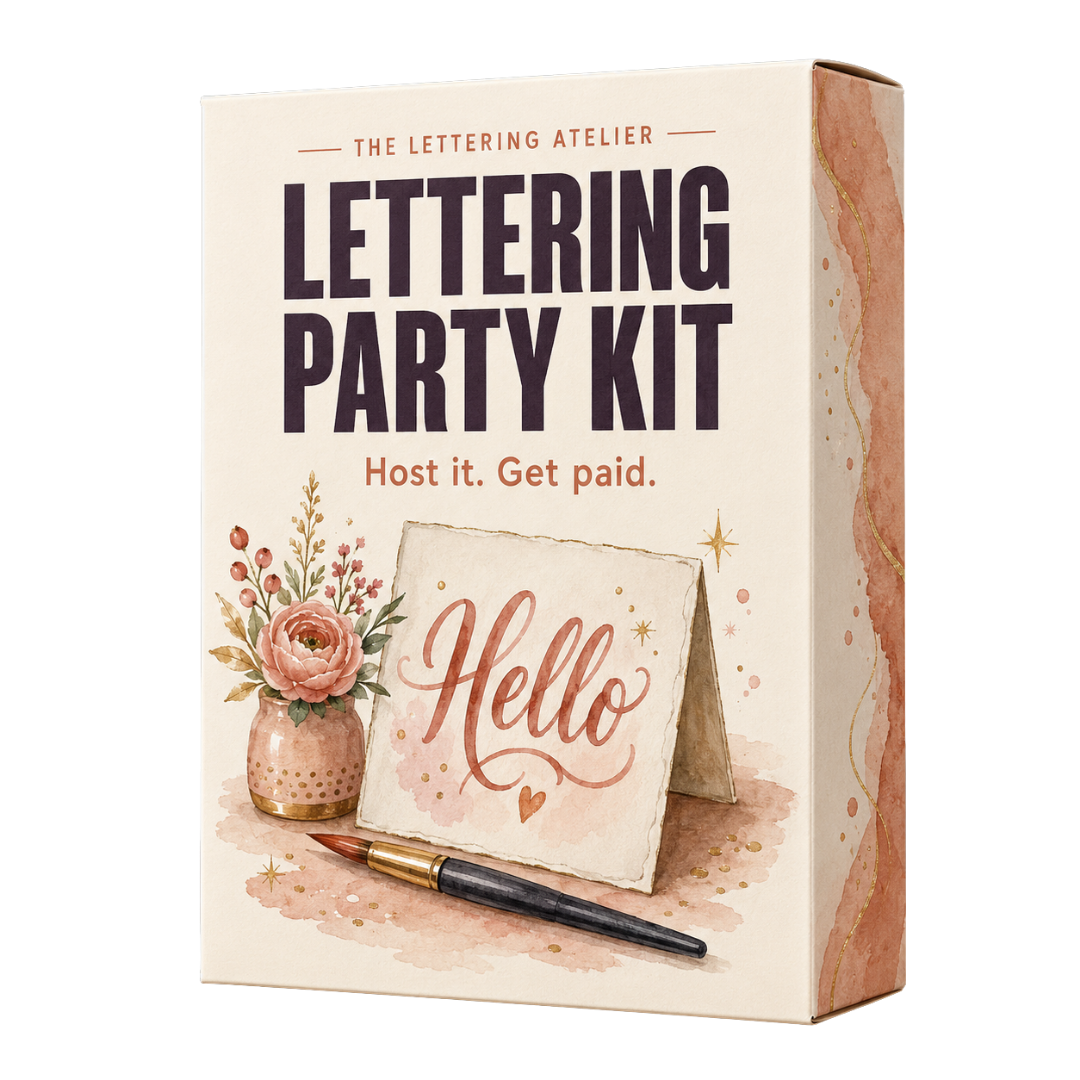 The Lettering Party Kit