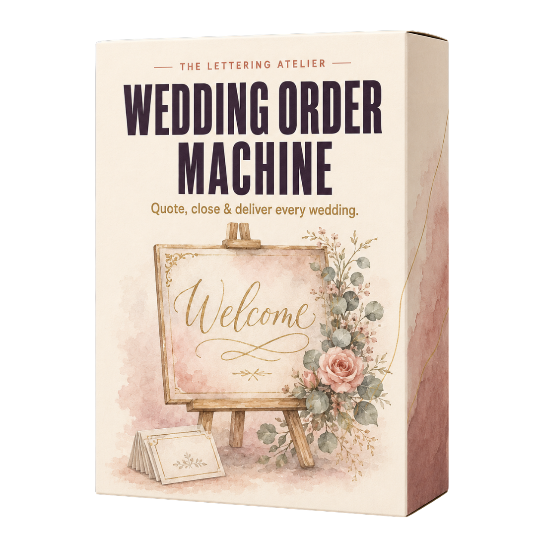 The Wedding Order Machine