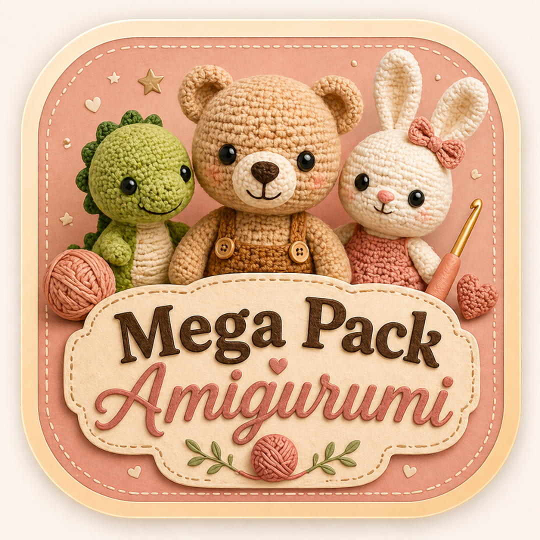 Mega Pack Amigurumi - Completo