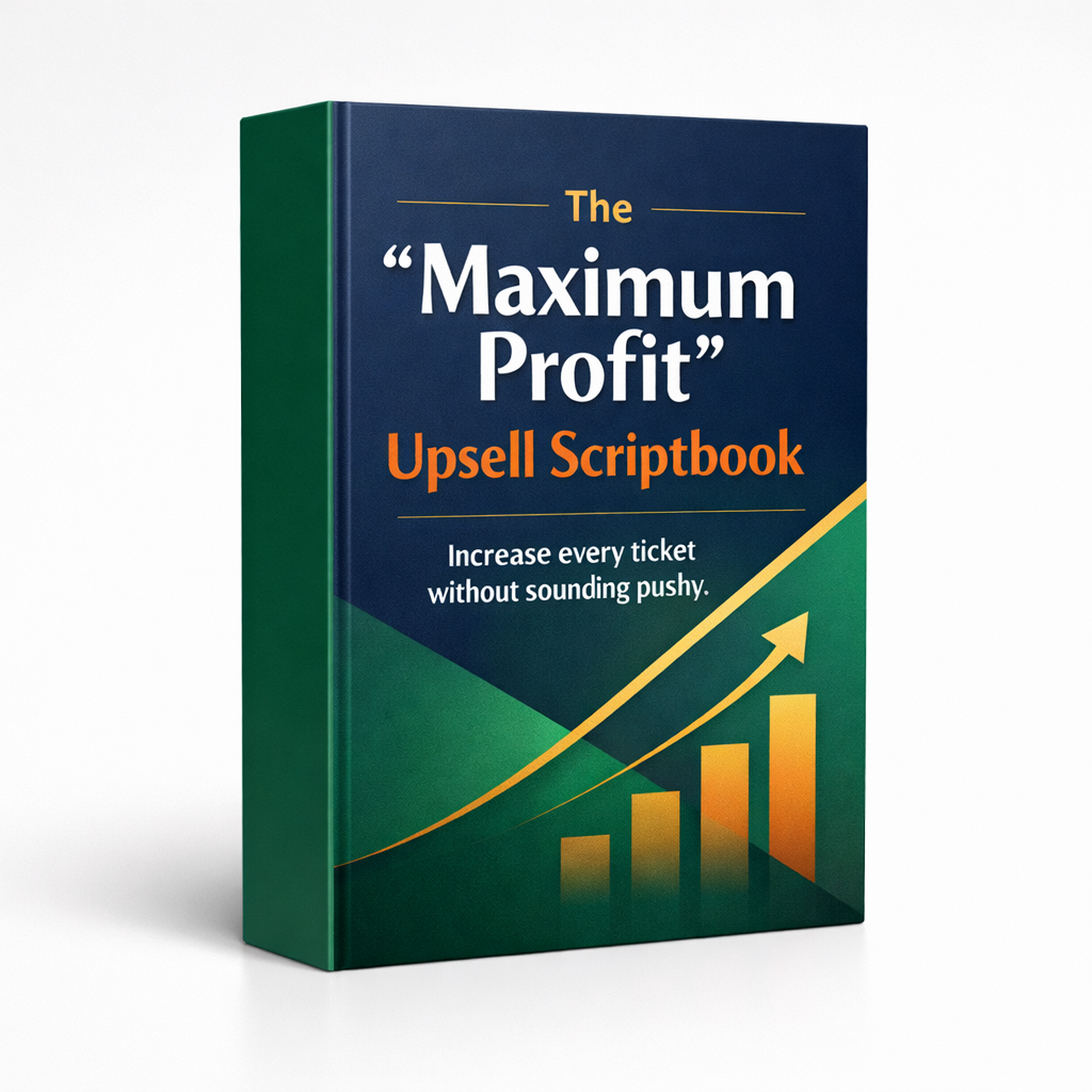 The "Maximum Profit" Upsell Scriptbook