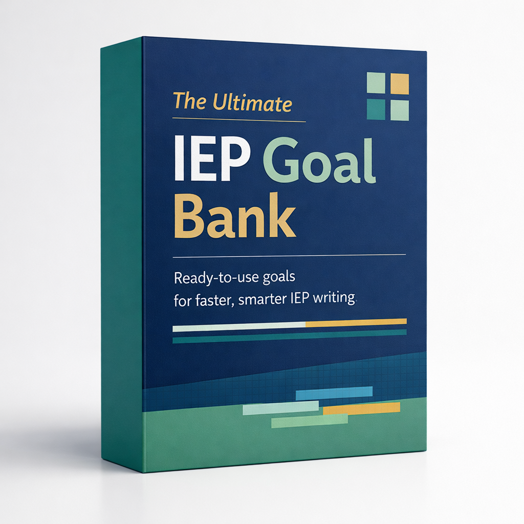 The Ultimate IEP Goal Bank